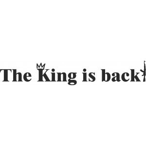 Стикер King is back