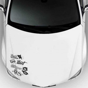 Sim dapper, dope, illest, dapper, royal stance комплект стикери