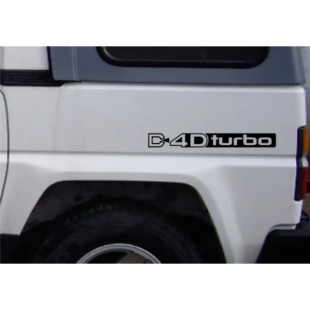 Комплект стикери D 4 D Turbo - 1910