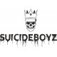 Стикер Suiside Boyz, череп с корона