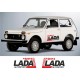 Lada Niva, стикери,4х4, autosport