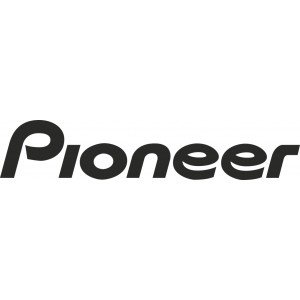 Стикер за кола, лепенка, задно стъкло, странични врати Pioneer