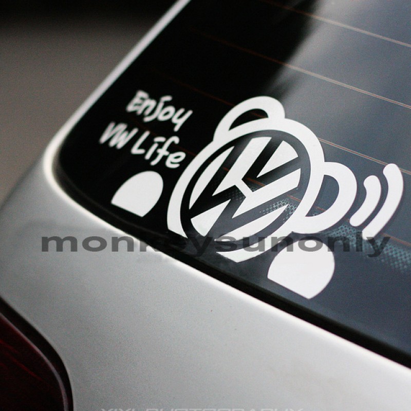 Enjoy VW life  стикер