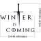 Game of Thrones Стикер Winter is coming